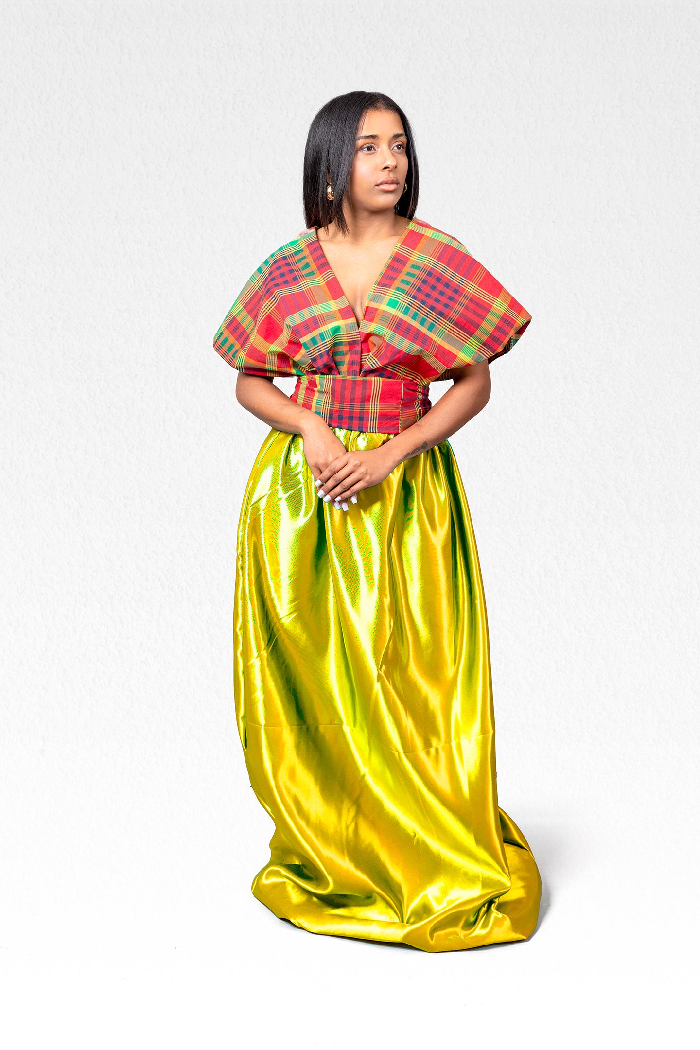 Elegant Two-Piece Holiday Party Dress Set